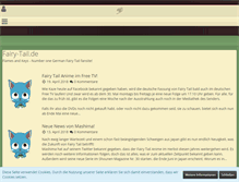 Tablet Screenshot of fairy-tail.de